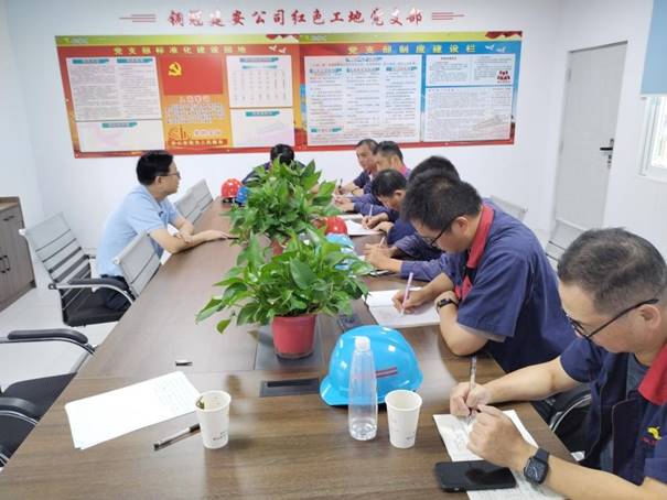 公司開展第三季度安全、環(huán)保、消防綜合檢查 
