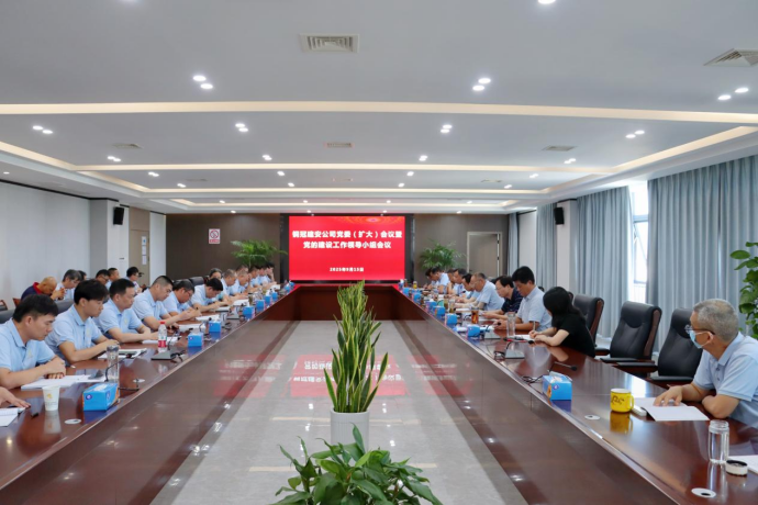 公司召開黨委（擴大）會議暨黨的建設工作領導小組會議